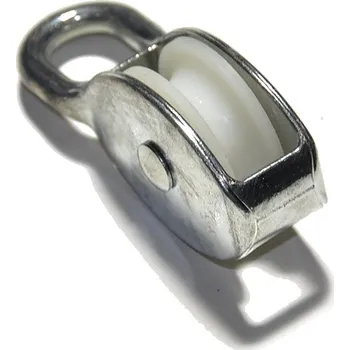 Jištění Kladka s nylonovou cívkou, 5/15mm, Zn