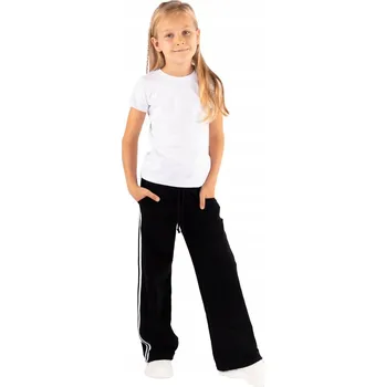 Dívčí kalhoty Tup Tup tepláky černé barvy velikost 152