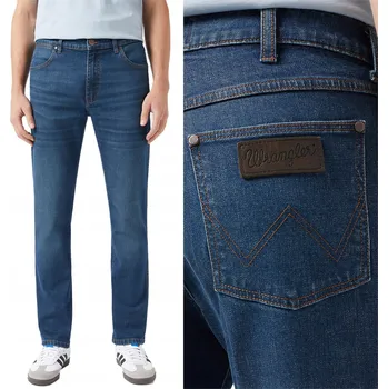 Pánské džíny Wrangler Larston pánské džíny se zúženými nohavicemi, velikost 34/34