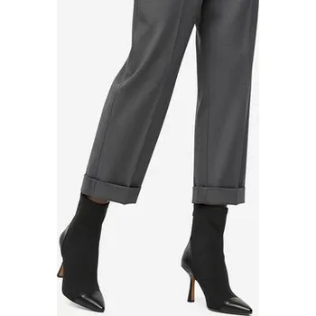 Dámské kozačky Polokozačky Nine West CEO-NOURA-01 Černá 41