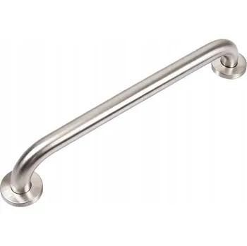 Koupelnové madlo ocelové rovné chromované 30-60 cm pro seniory a osoby se sníženou pohyblivostí