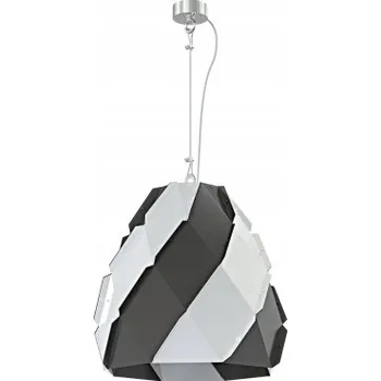 Závěsné svítidlo SOREX - Bílá/Černá, 60W E27