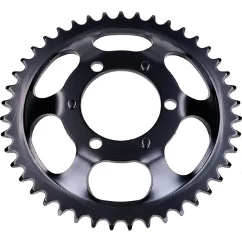 Řetězová sada pro motocykl Rozeta Esjot ocelová 43 zubů černá pro Zündapp CS 50/25, KS 50, GTS 50 MG00094353