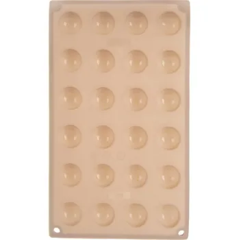 Nádoba na pečení ORION Forma polokoule 24 ks silikon béžová