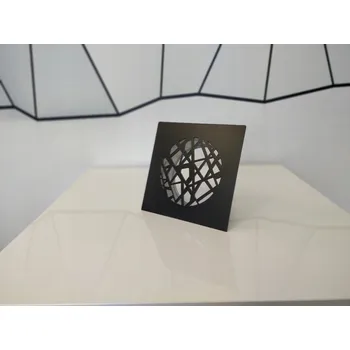 Větrací mřížka Ventilační mřížka Ventilační Witex černá