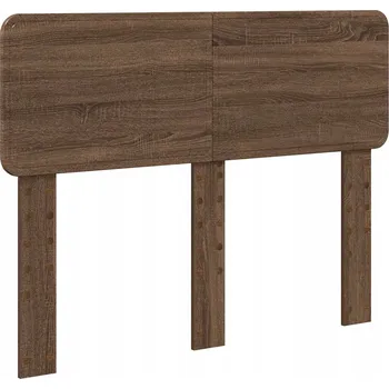 Čelo postele s čelo Hnědý dub 135 cm Kompozitní dřevo