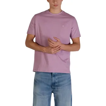 Pánské tričko Calvin Klein Jeans T-Shirt Uomo Calvin Klein modrá | fialová 3488688