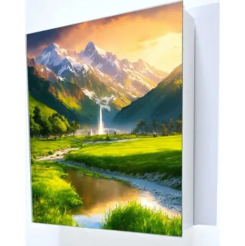 Železářství Skříňka na klíče v bílé barvě. 14 háčků na klíče a ovladače v domácnosti