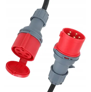 Elektrická zásuvka Napájecí adaptér 32A na 16A pro nabíječku IP44, 0.5M