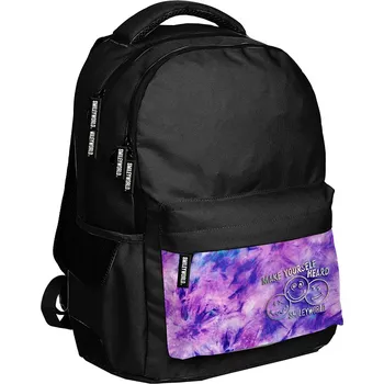 Školní batoh Školní batoh vícekomorový Paso černý, fialový