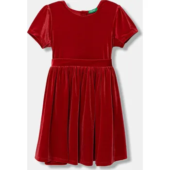 Dámské oblečení Šaty United Colors of Benetton 4WWWGV02O.P.Seasonal červená 33X, vel. 82