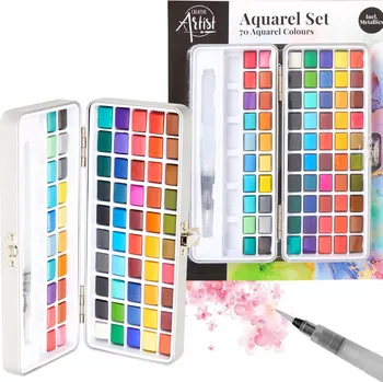Vodová barva Akvarelové barvy Creative Artist 70 ks