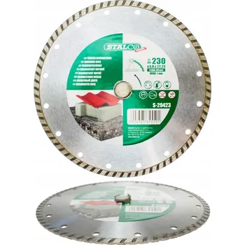Příslušenství k brusce Diamantový kotouč Stalco 230 mm