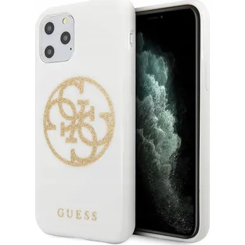 Pouzdro na mobilní telefon Zadní Kryt Guess pro Apple iPhone 11 Pro Max, bílý