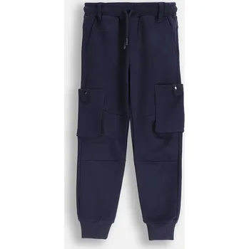 Chlapecké kalhoty Dětské kalhoty Coccodrillo ZC5120102CBK námořnická modř 59X, vel. 116