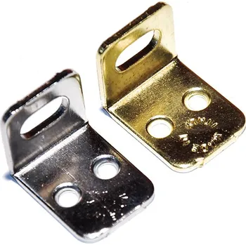 Tesařské kování Úhelník nábytkový UN2, 22x28mm, Ms