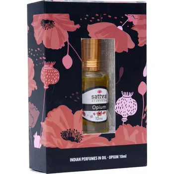 Vůně do bytu PARFÉMOVANÝ OLEJ OPIUM (ROLL-ON) 10 ml - SATTVA (AYURVÉDA)