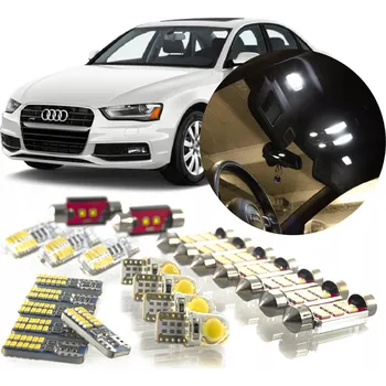 Osvětlení interiéru vozidel AUDI A6 C7 - SADA LED OSVĚTLENÍ INTERIÉRU! VIP