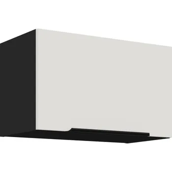 Kuchyňská skříňka 60 GU-36 1F, Horní kuchyňská skříňka nad digestoř Aria bílá​/černá