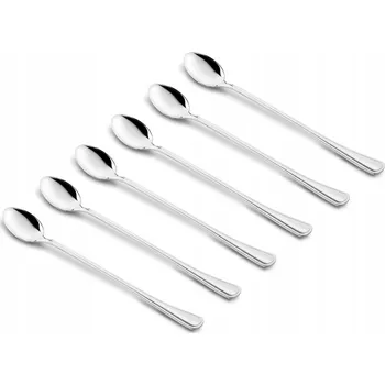 Příbor Sada 6 koktejlových lžiček BRAVO TADAR 20,5 cm