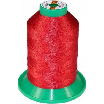 Nit Nitě na džíny, na kůži, pro strojové šití, pro ruční šití polyesterové červené 1 ks