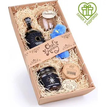 Dárkový potravinový koš Dárkový balíček s hrochem