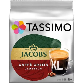 Kapsle TASSIMO Jacobs Caffe Crema Classico XL 16