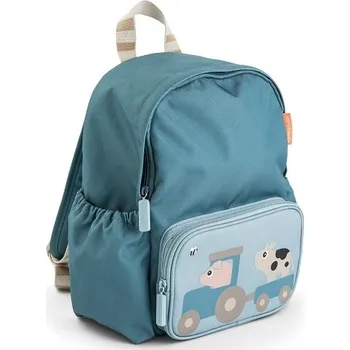 Dětský batoh Done By Deer Batoh Tiny Farm Blue