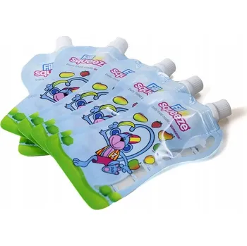 Sáčky na dětskou přesnídávku 10 ks po 150 ml náhradní Fill'n Squeeze