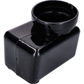 Karburátor NTS Parts Plastový tlumič výfuku 55 mm černý pro moped, moped, mokick MG00061354