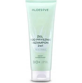 Koupelová kosmetika ALOESOVE Sprchový gel a šampon 2 v 1