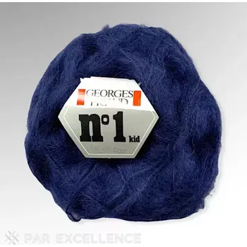 Příze Mohérová pletací příze tmavě modrá