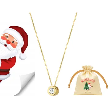 Náhrdelník Zlatý náhrdelník Złocisto C-17 se zlatem a briliantem, 48 cm