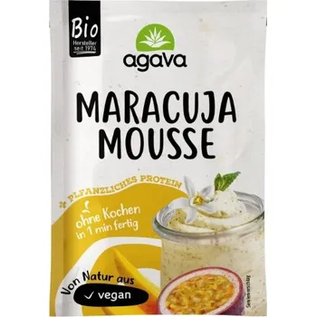 Agava Marakujový mousse 50 g bio BIO VEGAN Množství: 1 ks