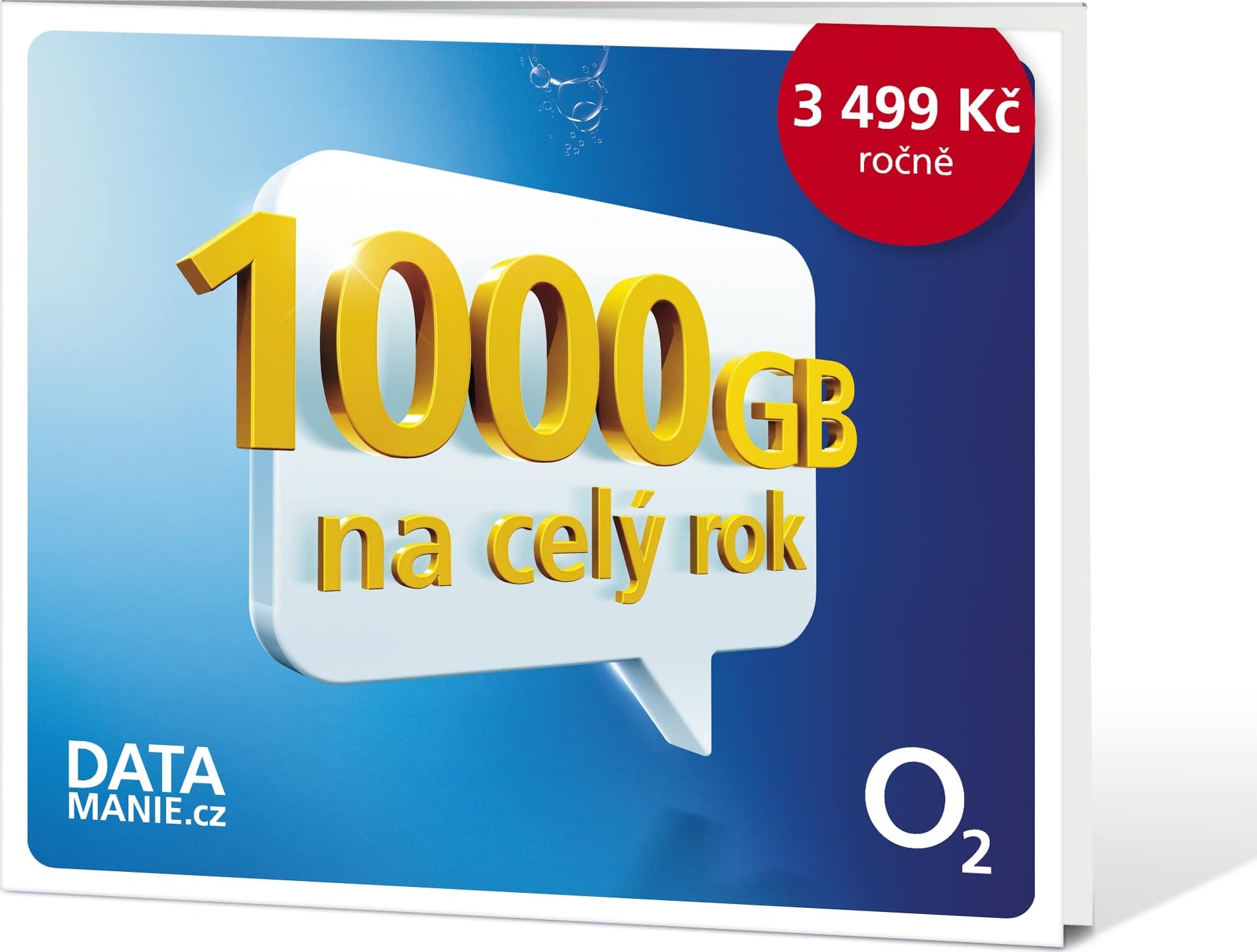 O2 Roční datové připojení 1,2 TB