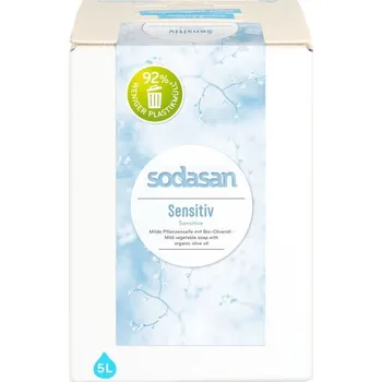 Mýdlo Sodasan Tekuté mýdlo Sensitiv 5l eco ECO VEGAN