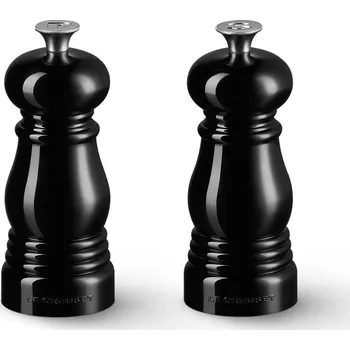 Nádobí Sada mlýnků na sůl a pepř 11 cm, sada 2 ks, BLACK ONYX, plast, Le Creuset