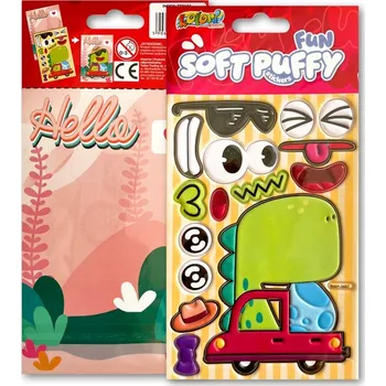 kreativní sada Samolepky s motivem dinosaurů Fun with Dino SWP-3607 Kolori, Penmate