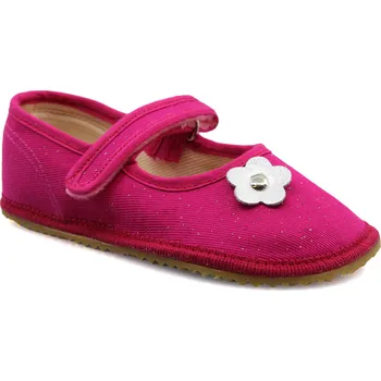 Dívčí bačkory Beda Pink Shine (BF-060010/BA) barefoot bačkory/balerínky Velikost boty (EU): 31, Vnitřní délka boty: 200, Vnitřní šířka boty: 78