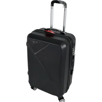 ZF SUITCASE Cestovní kufr střední 620 s expandérem velikost 69 litrů 66x43x27 váha 3,8kg černá STRED