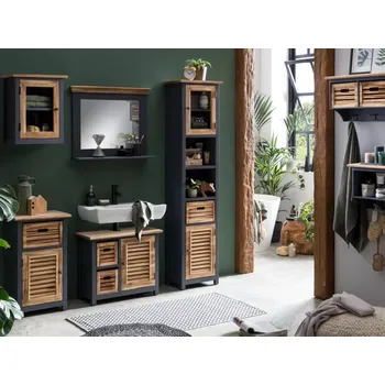 Koupelnový nábytek Sestava koupelnového nábytku Kansas šedá