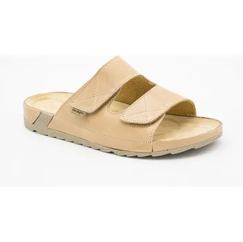 Pánská zdravotní obuv Pantofle VILÉM zdravotní obuv pánská béžová 5V-J12 Medistyle 43