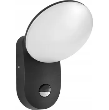 Venkovní osvětlení ITALUX OWL-6214-S-3K Monti venkovní nástěnné svítidlo se senzorem LED 7W/989lm 3000K IP54 černá