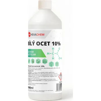 Univerzální čisticí prostředek Hexachem Bílý ocet 10% – Univerzální čisticí koncentrát - 1000 ml
