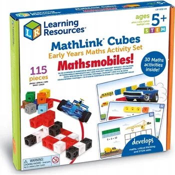 ostatní stavebnice Stavebnice Matematické kostky MathLink Cubes - Vozidla