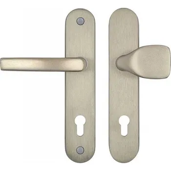 Dveřní kování A2/90mm klika-madlo bez krytky Al F9 nerez elox !!!