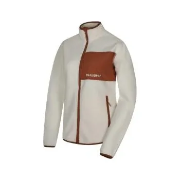 Pánská mikina Husky Addy Zip L beige S; Hnědá mikina + DÁREK DLE VÝBĚRU!