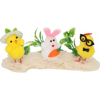 Velikonoční dekorace Velikonoční vajíčka Emized vícebarevná 3 ks