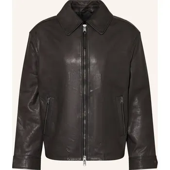 Allsaints Pánská Kožená Bunda Garrison, černá, 52