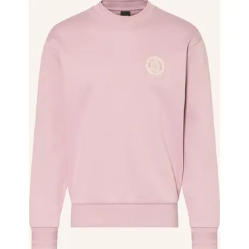 Pánské oblečení Boss Pánská Mikina Varsity, růžová, M